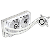 Water Cooler 240mm White