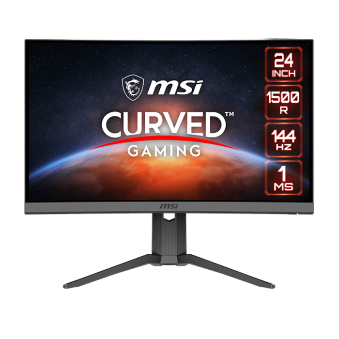 1080p MSI Optix G24C6P 23.8" 144Hz