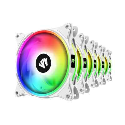 Asia Horse RGB PC Fan Kit 5 Pack - White