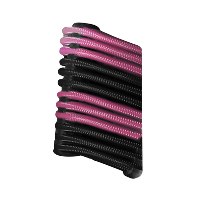 Pink and Black Cables